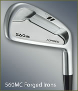The 560 is a new design - a forged, low offset cavity iron.  The second most forgiving iron in the Wishon line.  Available from 3 iron to AW.